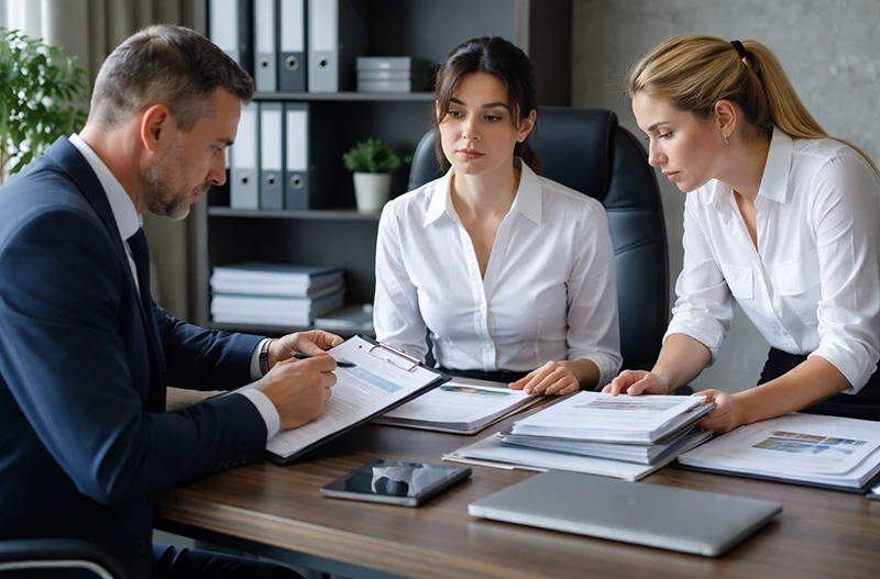 Zdjęcie przedstawia Kontrolę PIP bez zapowiedzi