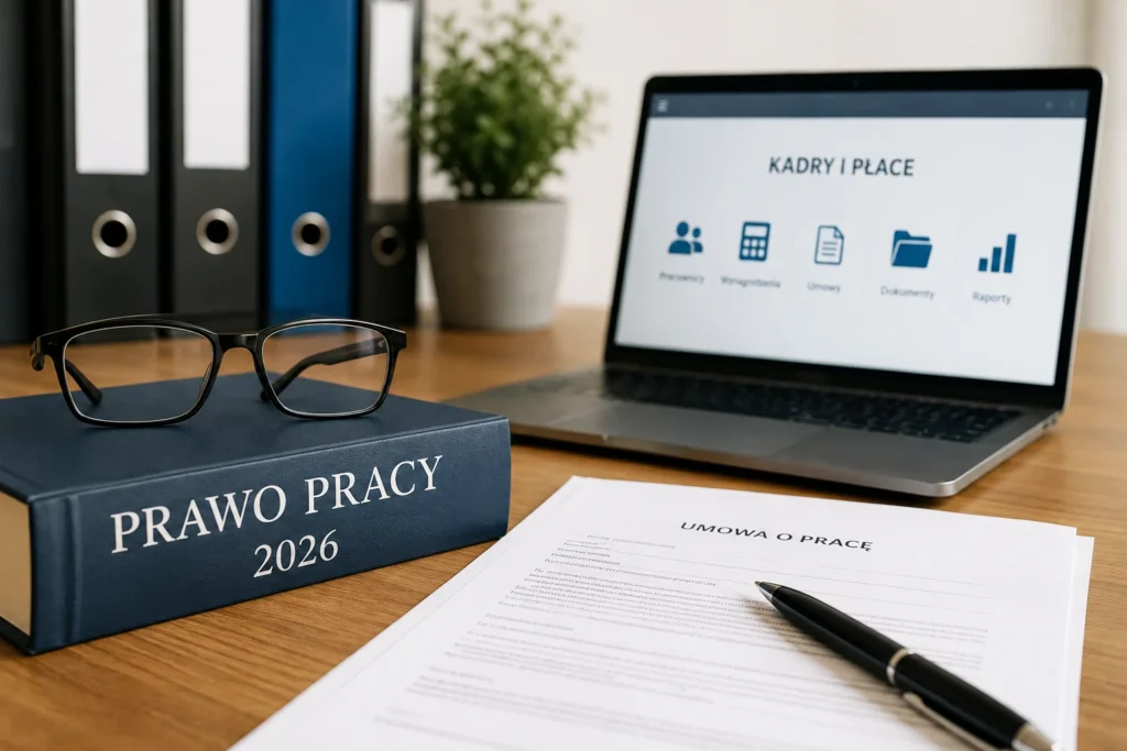 Zmiany w prawie pracy w 2026, a obsługa kadrowo-płacowa